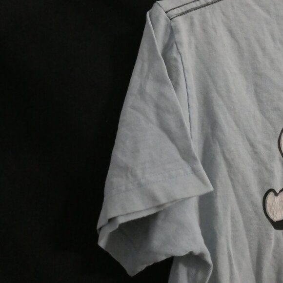 OLD NAVY | medium | Light Blue Graphic Short Sleeve Tee / T-Shirt | Preloved - Picture 4 of 15